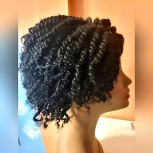10 inches Kinky Twist Braided Wig